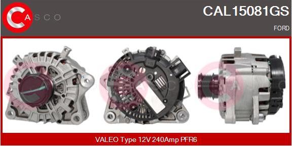 Casco CAL15081GS - Alternatore www.autoricambi360.it