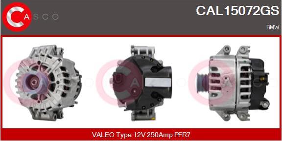 Casco CAL15072GS - Alternatore www.autoricambi360.it