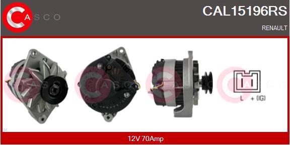 Casco CAL15196RS - Alternatore www.autoricambi360.it