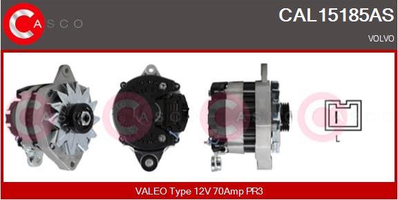 Casco CAL15185AS - Alternatore www.autoricambi360.it