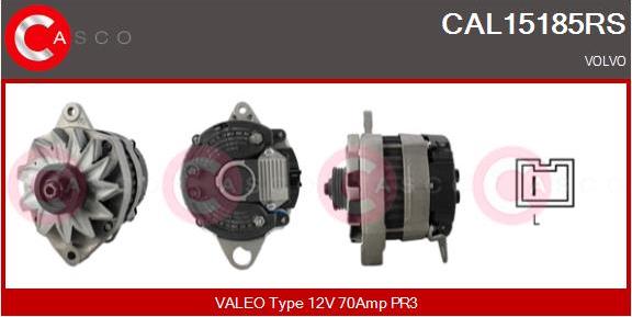 Casco CAL15185RS - Alternatore www.autoricambi360.it
