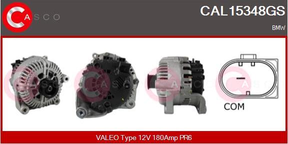 Casco CAL15348GS - Alternatore www.autoricambi360.it