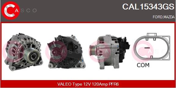 Casco CAL15343GS - Alternatore www.autoricambi360.it