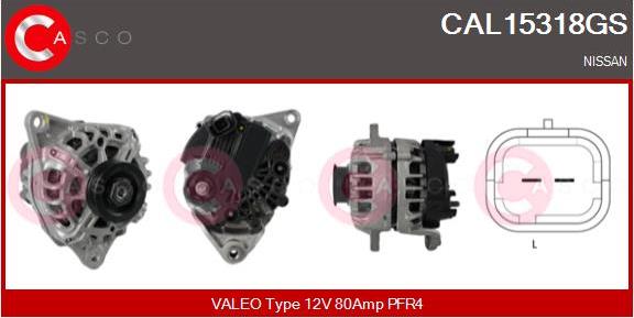 Casco CAL15318GS - Alternatore www.autoricambi360.it