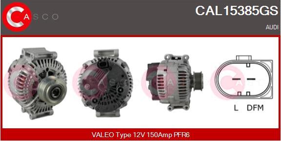 Casco CAL15385GS - Alternatore www.autoricambi360.it