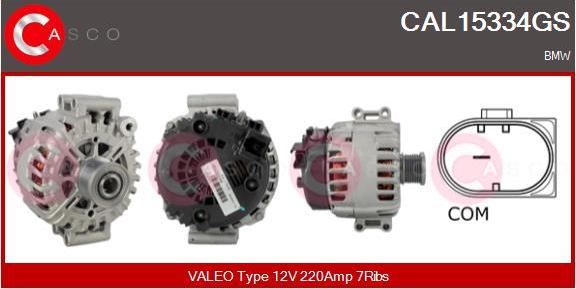 Casco CAL15334GS - Alternatore www.autoricambi360.it