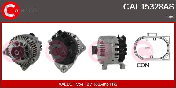 Casco CAL15328AS - Alternatore www.autoricambi360.it