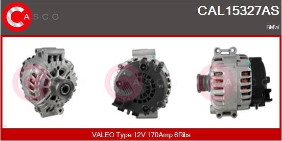 Casco CAL15327AS - Alternatore www.autoricambi360.it
