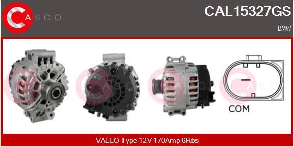 Casco CAL15327GS - Alternatore www.autoricambi360.it
