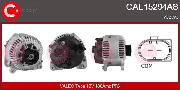 Casco CAL15294AS - Alternatore www.autoricambi360.it