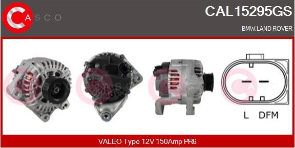 Casco CAL15295GS - Alternatore www.autoricambi360.it