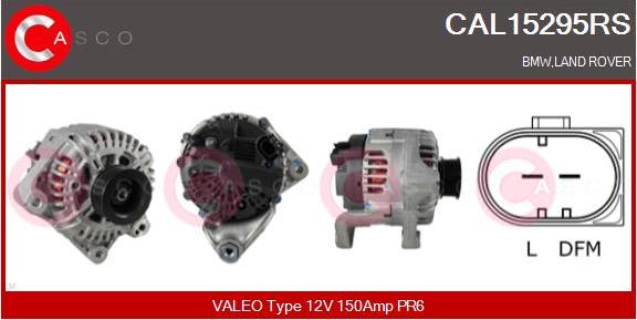 Casco CAL15295RS - Alternatore www.autoricambi360.it