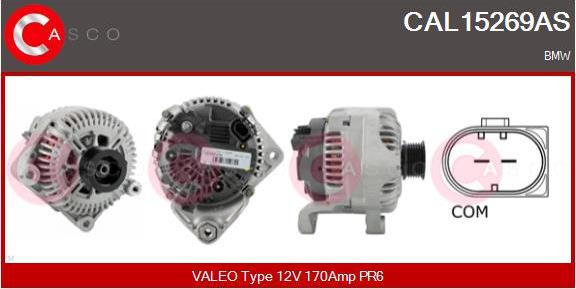 Casco CAL15269AS - Alternatore www.autoricambi360.it