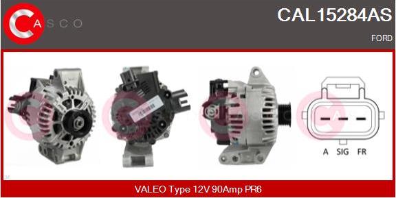 Casco CAL15284AS - Alternatore www.autoricambi360.it