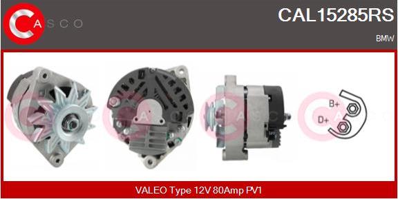Casco CAL15285RS - Alternatore www.autoricambi360.it
