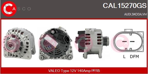 Casco CAL15270GS - Alternatore www.autoricambi360.it