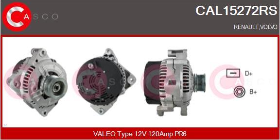Casco CAL15272RS - Alternatore www.autoricambi360.it