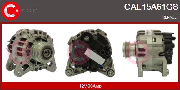 Casco CAL15A61GS - Alternatore www.autoricambi360.it