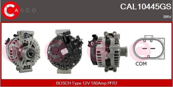 Casco CAL10445GS - Alternatore www.autoricambi360.it