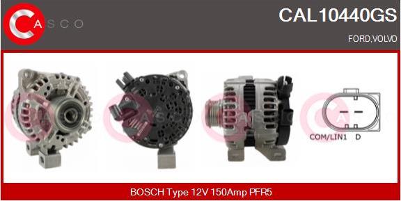 Casco CAL10440GS - Alternatore www.autoricambi360.it
