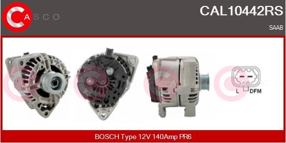 Casco CAL10442RS - Alternatore www.autoricambi360.it