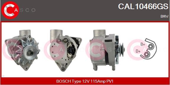 Casco CAL10466GS - Alternatore www.autoricambi360.it