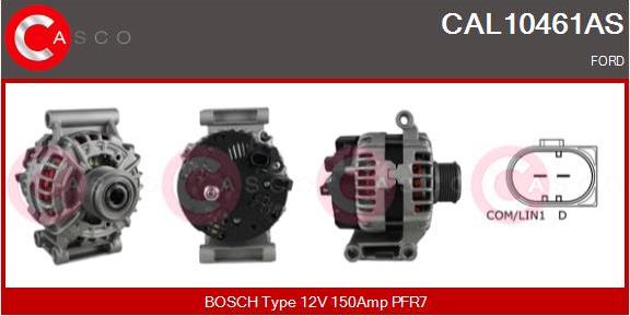 Casco CAL10461AS - Alternatore www.autoricambi360.it