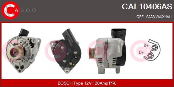 Casco CAL10406AS - Alternatore www.autoricambi360.it