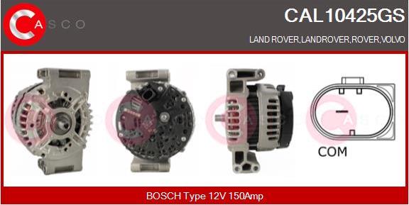 Casco CAL10425GS - Alternatore www.autoricambi360.it