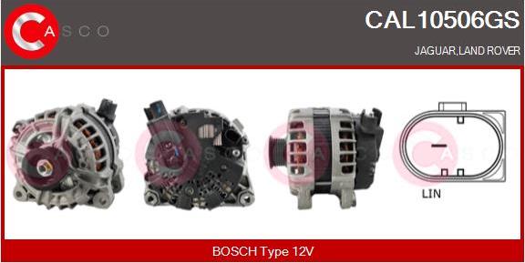 Casco CAL10506GS - Alternatore www.autoricambi360.it