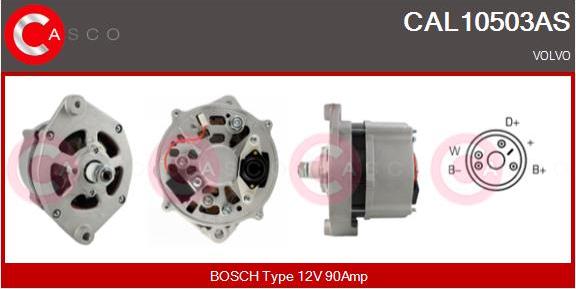 Casco CAL10503AS - Alternatore www.autoricambi360.it