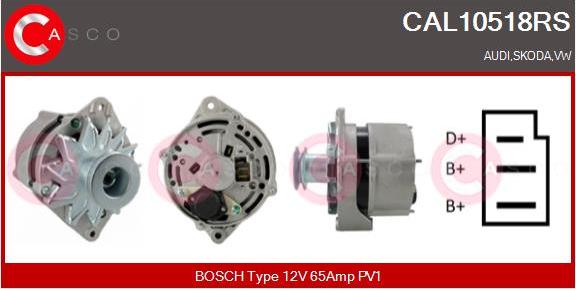 Casco CAL10518RS - Alternatore www.autoricambi360.it