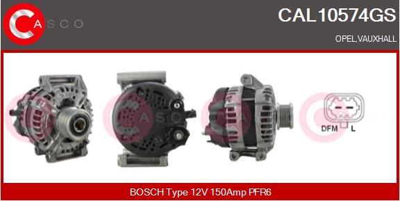 Casco CAL10574GS - Alternatore www.autoricambi360.it