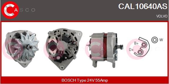 Casco CAL10640AS - Alternatore www.autoricambi360.it