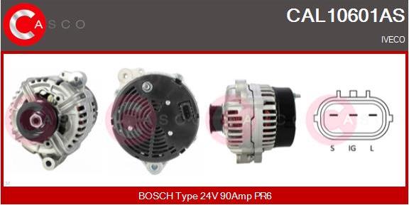 Casco CAL10601AS - Alternatore www.autoricambi360.it