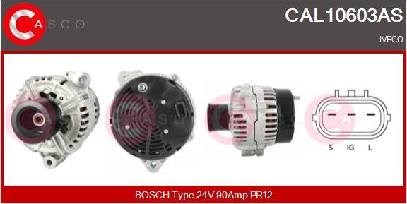 Casco CAL10603AS - Alternatore www.autoricambi360.it