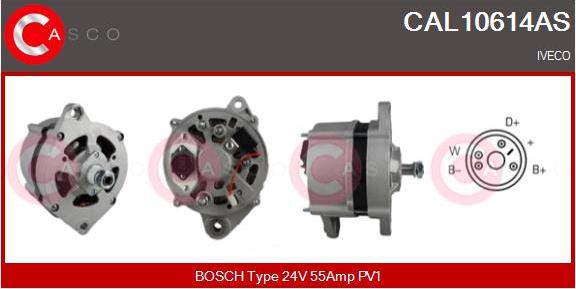 Casco CAL10614AS - Alternatore www.autoricambi360.it