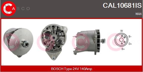 Casco CAL10681IS - Alternatore www.autoricambi360.it