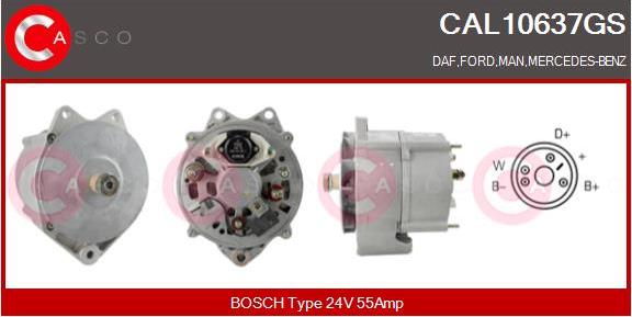Casco CAL10637GS - Alternatore www.autoricambi360.it