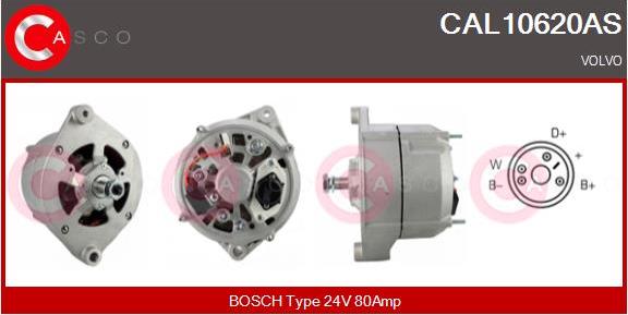 Casco CAL10620AS - Alternatore www.autoricambi360.it
