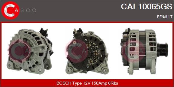 Casco CAL10065GS - Alternatore www.autoricambi360.it