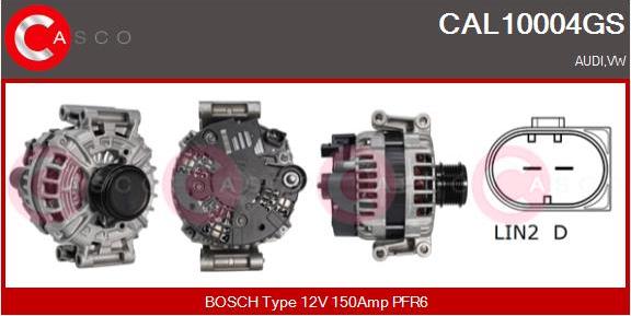 Casco CAL10004GS - Alternatore www.autoricambi360.it