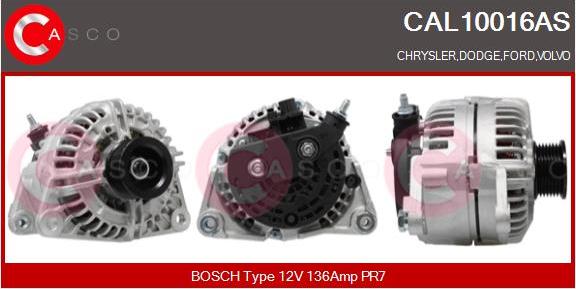 Casco CAL10016AS - Alternatore www.autoricambi360.it