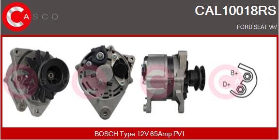Casco CAL10018RS - Alternatore www.autoricambi360.it
