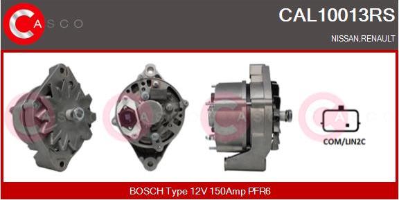 Casco CAL10013RS - Alternatore www.autoricambi360.it