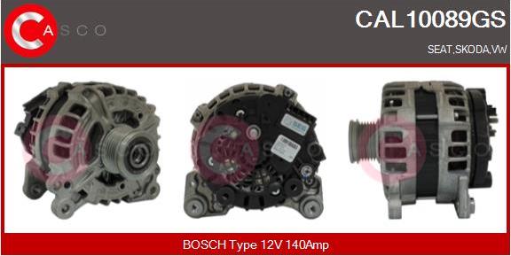 Casco CAL10089GS - Alternatore www.autoricambi360.it