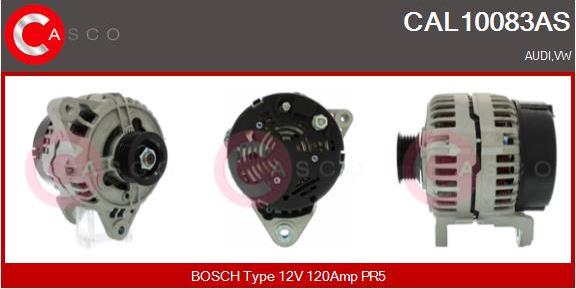 Casco CAL10083AS - Alternatore www.autoricambi360.it