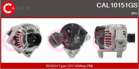 Casco CAL10151GS - Alternatore www.autoricambi360.it