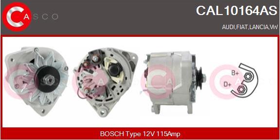 Casco CAL10164AS - Alternatore www.autoricambi360.it