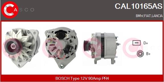 Casco CAL10165AS - Alternatore www.autoricambi360.it